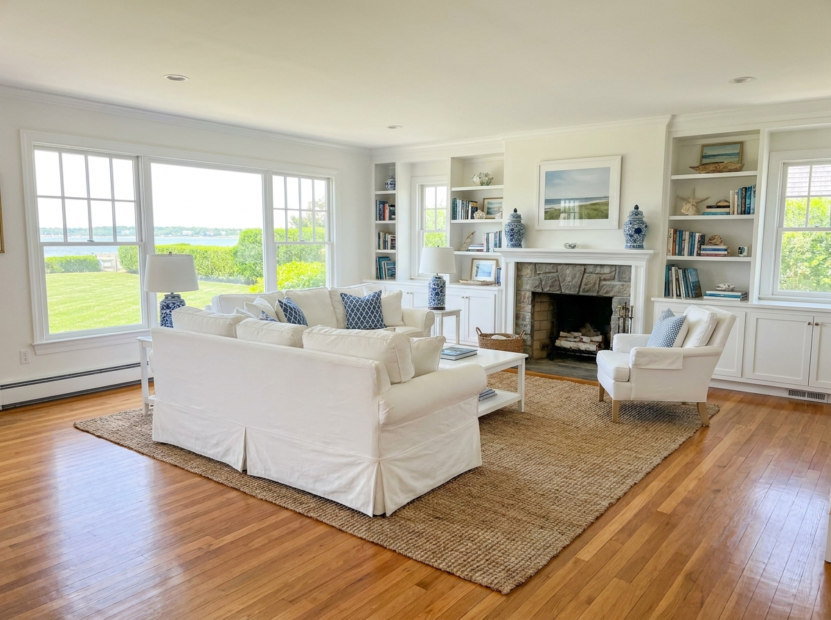 Spotless living room